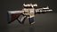 Steampunk Machine Gun - High-Detail Weapon Model with PBR Textures