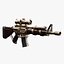 Steampunk Machine Gun - High-Detail Weapon Model with PBR Textures