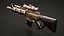 Steampunk Machine Gun - High-Detail Weapon Model with PBR Textures