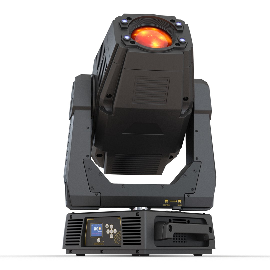 3d led stage moving light model