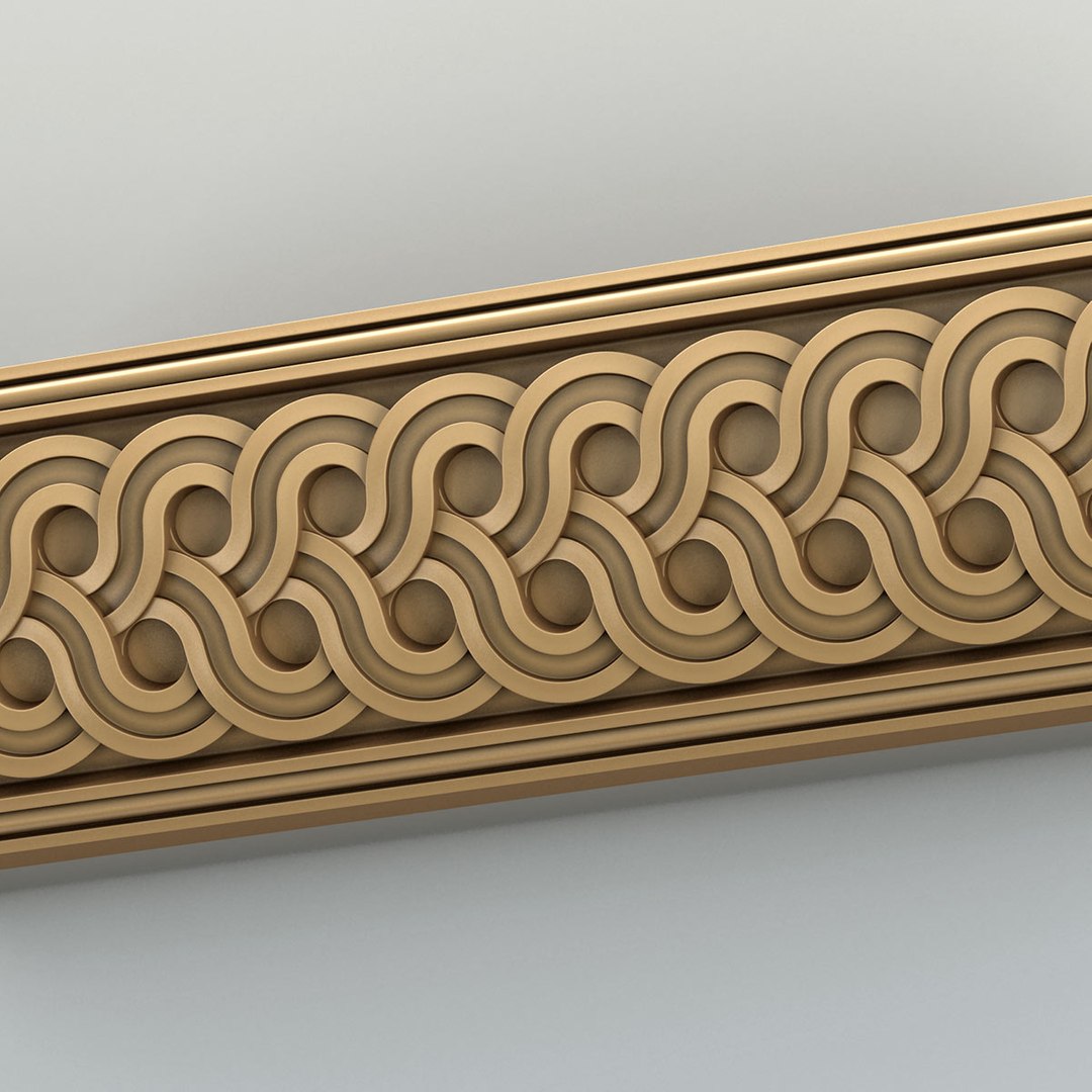 Decorative Molding Model - TurboSquid 1377455