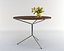Cherner table set with tulip flower