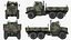 军用货运卡车 OshKosh MTVR MK23 索具