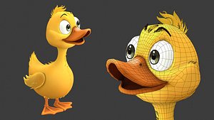 Cartoon Duck