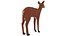Fawn Low Poly