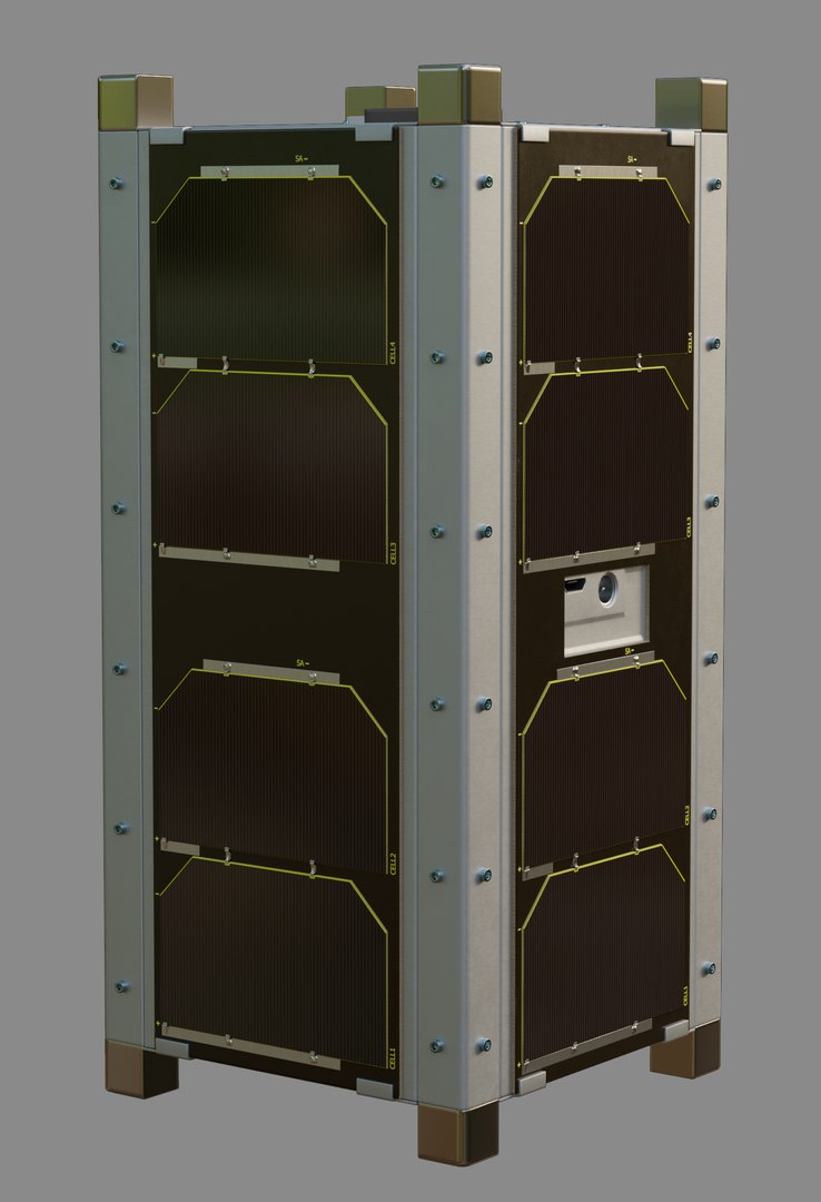 Cubesat 3D Model - TurboSquid 1343705