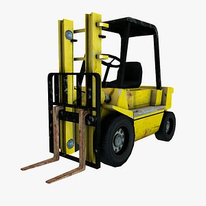 3d forklift old