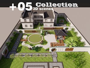 Luxury house modern classic exterior design -A18