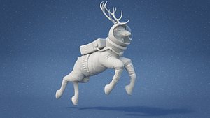 3D Space Deer
