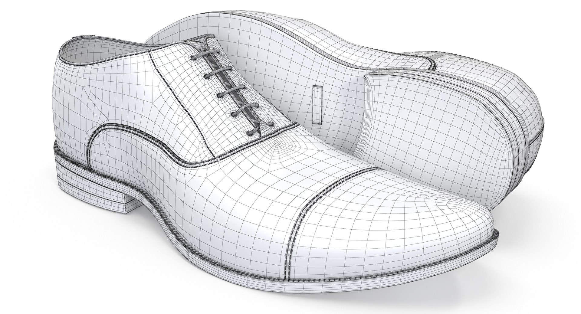 Corporate male shoe m model - TurboSquid 1281520