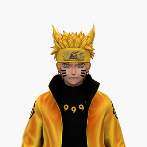 Naruto Chakra Mode 3D model