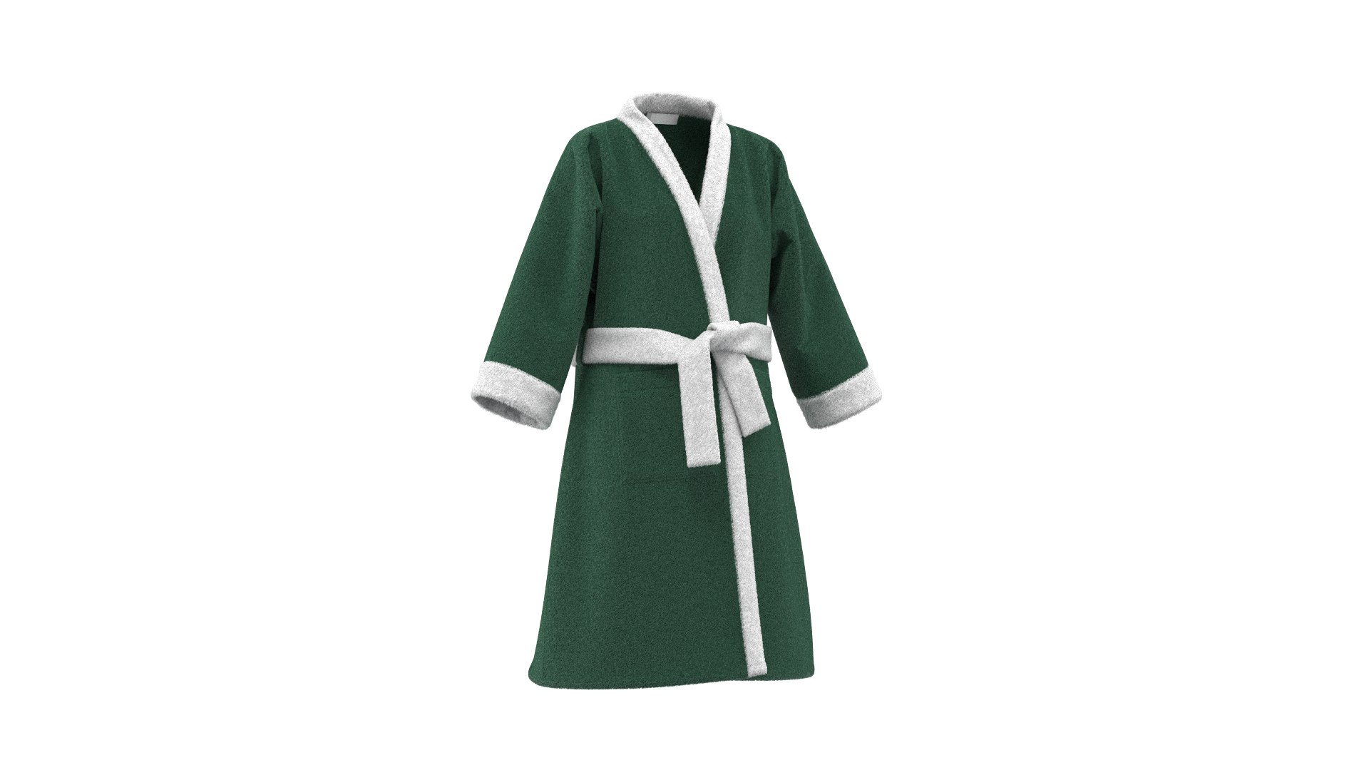 3D Bathrobe Model - TurboSquid 2177014