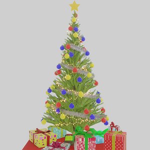 christmas tree christ 3D model