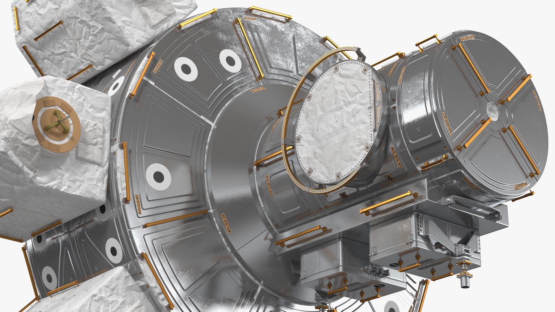 Iss Quest Joint Airlock 3D Model - TurboSquid 1557627