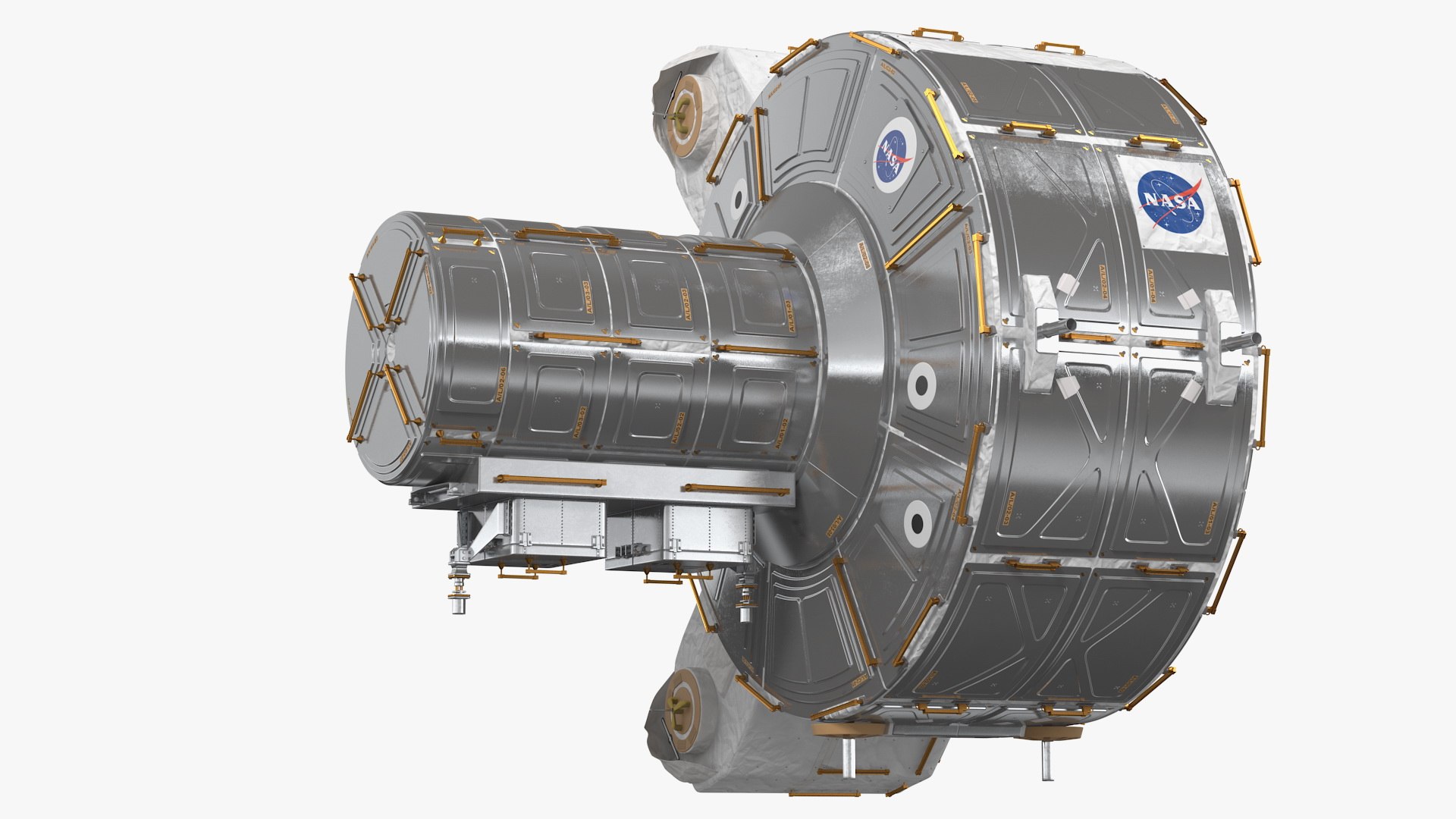 Iss quest joint airlock 3D model - TurboSquid 1557627