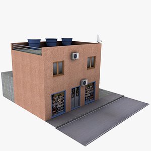 house shop 3d model
