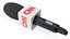 CNN News Reporter Wireless Microphone Square