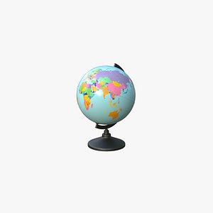 Earth Globe 3D model