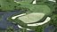 3D golf course model