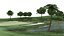 3D golf course model