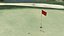 3D golf course model