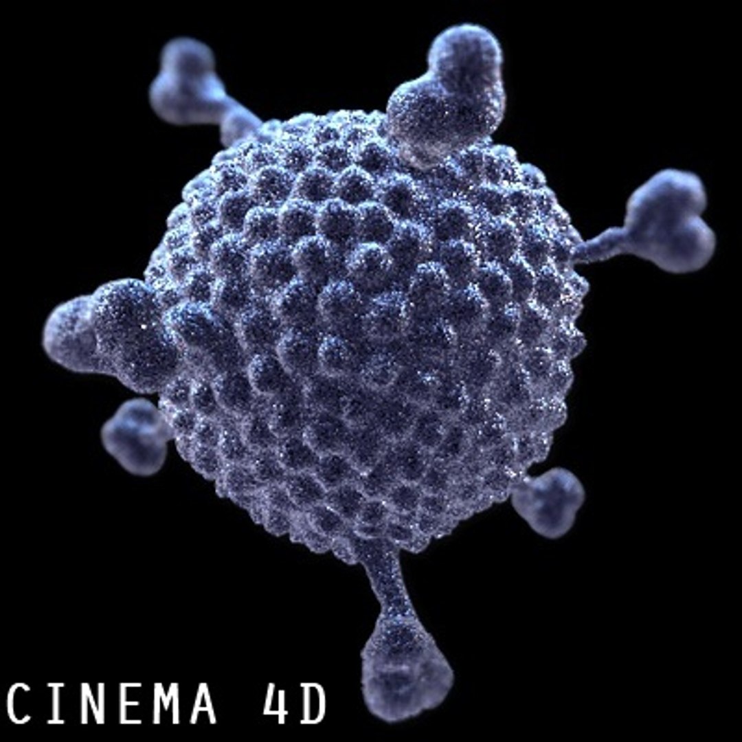 3d Max Adenovirus Virus