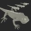 3ds lizards chameleon iguana gecko