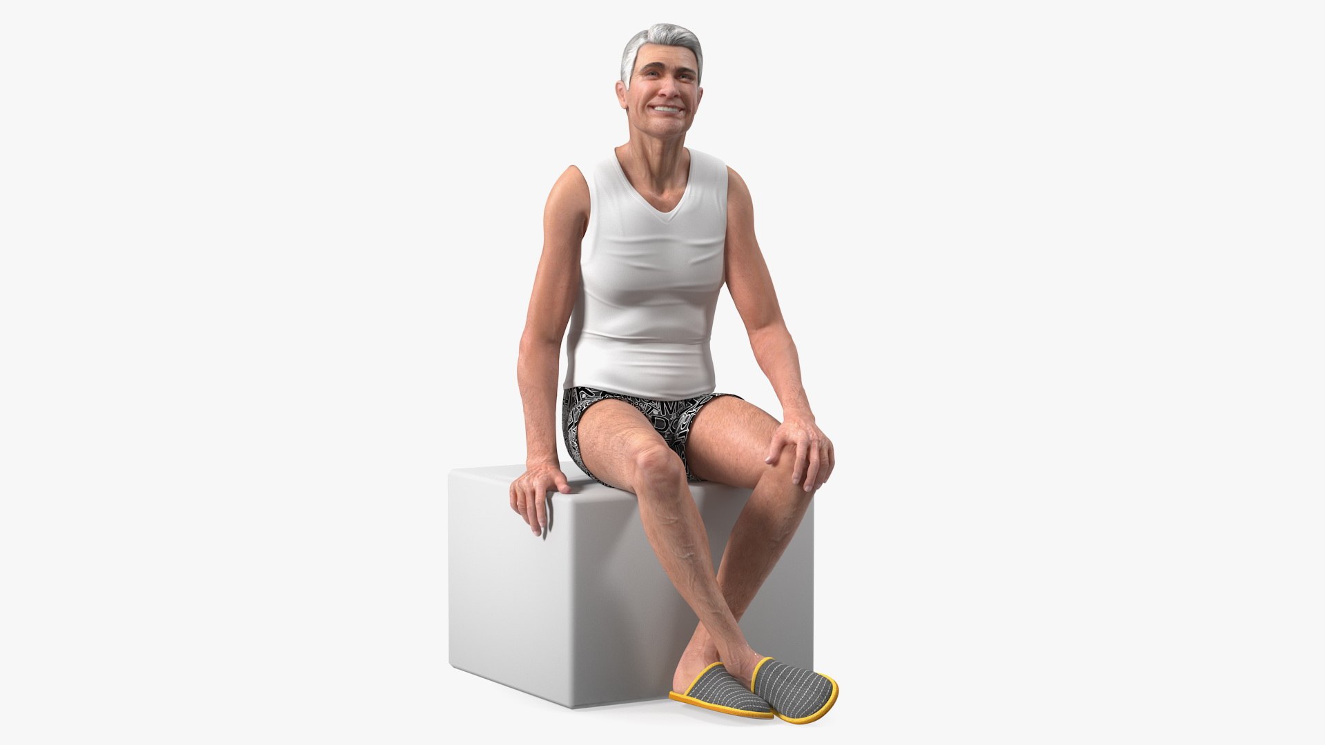 1,667 Old Man Underwear Images, Stock Photos, 3D objects