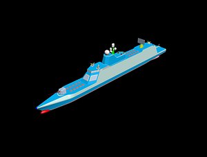 Destroyer 3D model