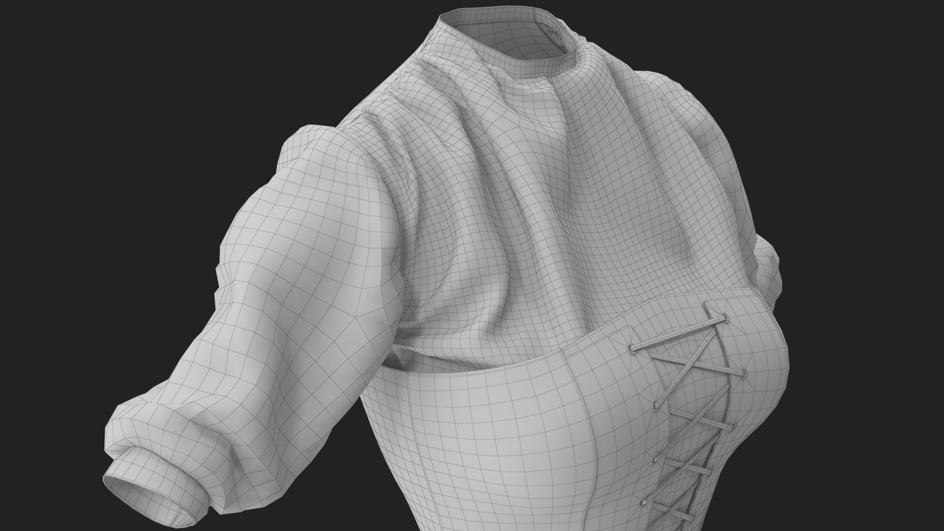 3D Blouse with Corset 5 https://p.turbosquid.com/ts-thumb/cw/uhH4Gm/lW/wireframe_07/jpg/1694607840/1920x1080/fit_q87/3d89c318119e49aa2ec13f4763af13ee260dbb50/wireframe_07.jpg