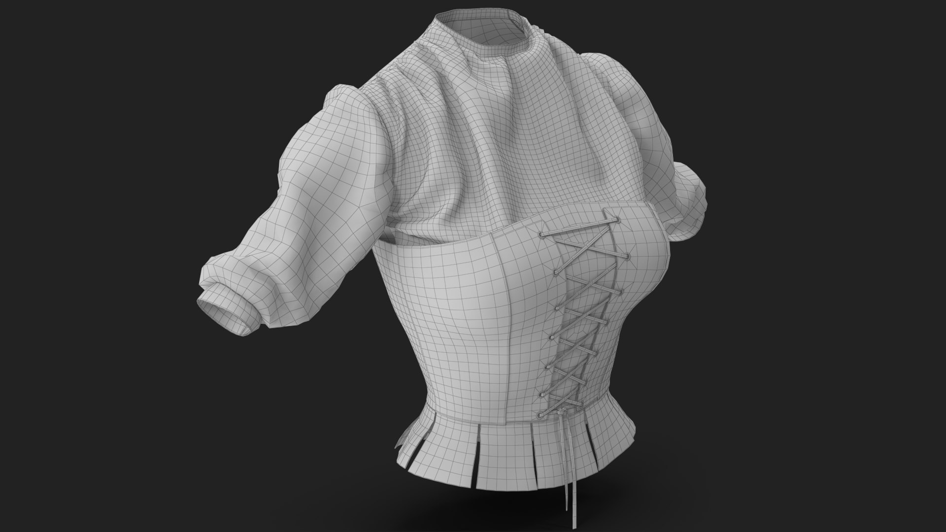 3D Blouse with Corset 5 https://p.turbosquid.com/ts-thumb/cw/uhH4Gm/sZ/wireframe_03/jpg/1694607837/1920x1080/fit_q87/f57d59f66dcc753ebd8ec263fcef73ca718e217a/wireframe_03.jpg