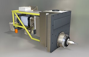 drill cnc 3d model