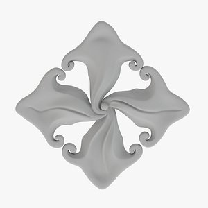 Gothic Ornament 012 3D model