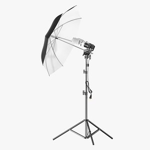 Umbrella Lighting Double Light Bulbs