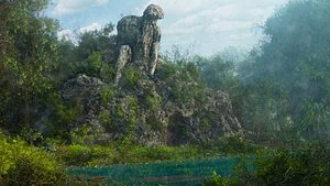The Apennine Colossus 3D model
