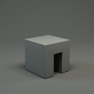 3d model vc cube vignelli