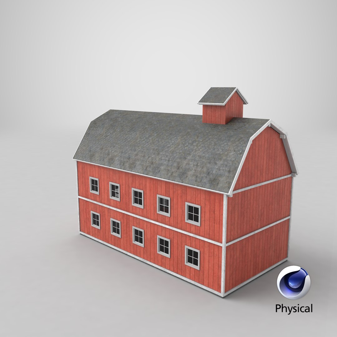 Farm Barn 3D Model - TurboSquid 1334129