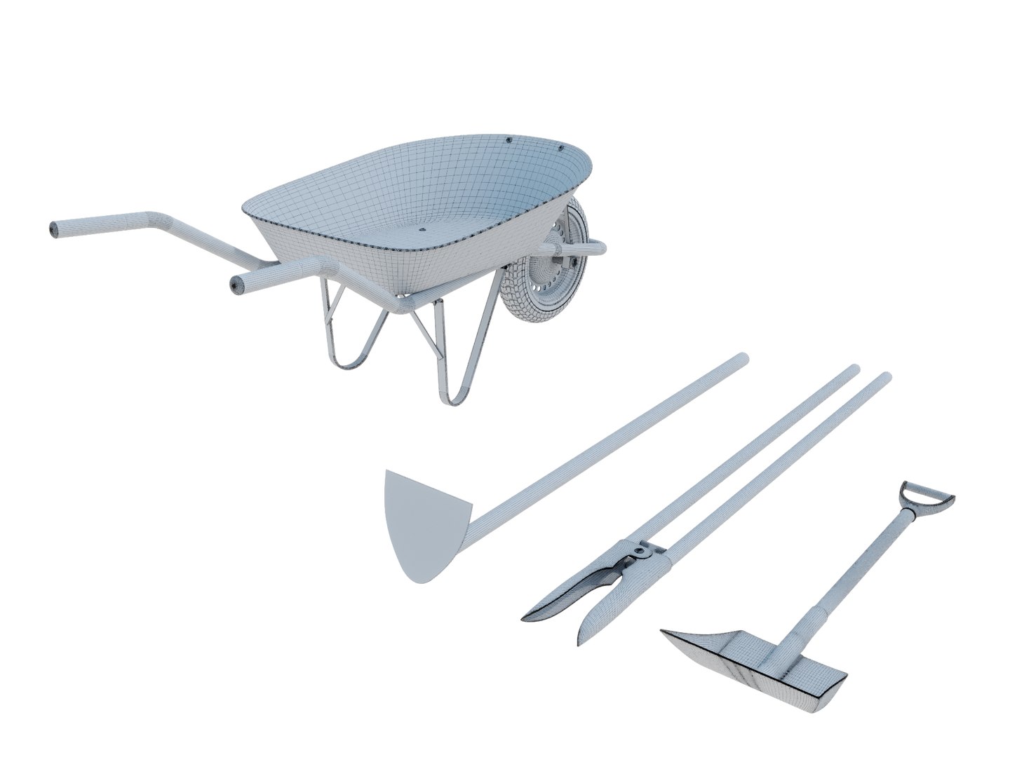 KIT CARRINHO DE MAO PA QUADRADA ENXADA CAVADEIRA model https://p.turbosquid.com/ts-thumb/cx/CFvagd/uE/kitcarrinhodemaopaquadradaenxadacavadeirarender02wire/jpg/1764693033/1920x1080/fit_q87/fcf7d33656fd28ee463c598c49585945aed2fe76/kitcarrinhodemaopaquadradaenxadacavadeirarender02wire.jpg