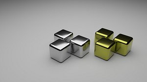 Metal Ice Cubes