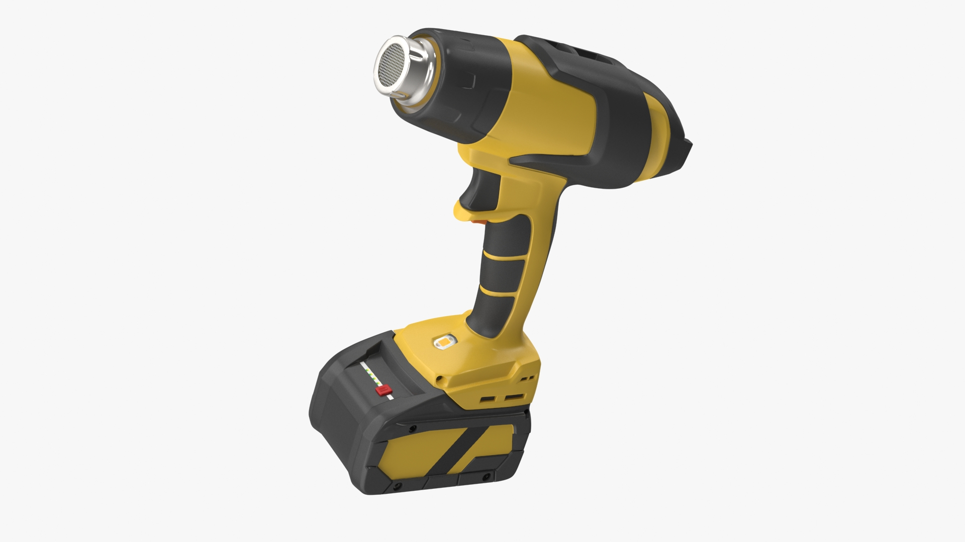 Yellow Heat Gun Cordless 3D - TurboSquid 2080824