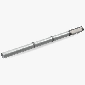 3D model Gas Pipeline Direct Section