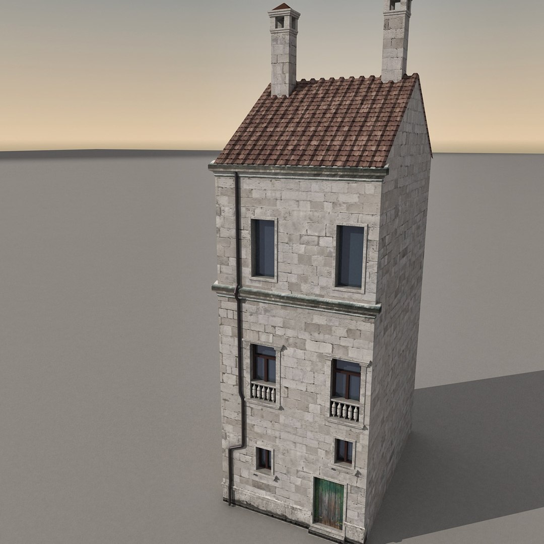 3d Model Building Italian