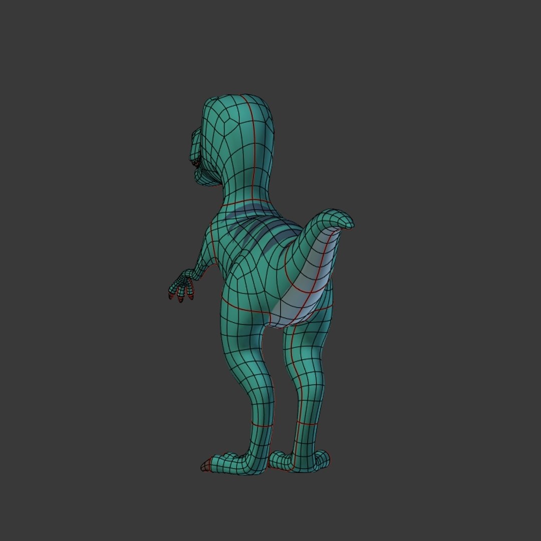 3D Model Dinosaur Cartoon - TurboSquid 1648025