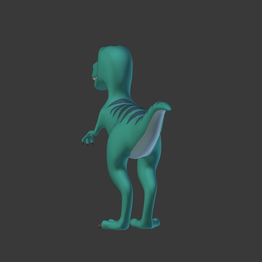 3D Model Dinosaur Cartoon - TurboSquid 1648025