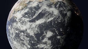 3D High Quality Earth model
