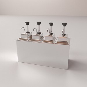 3D condiment dispenser