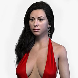 Valentina Realtime Photorealistic Woman Character model