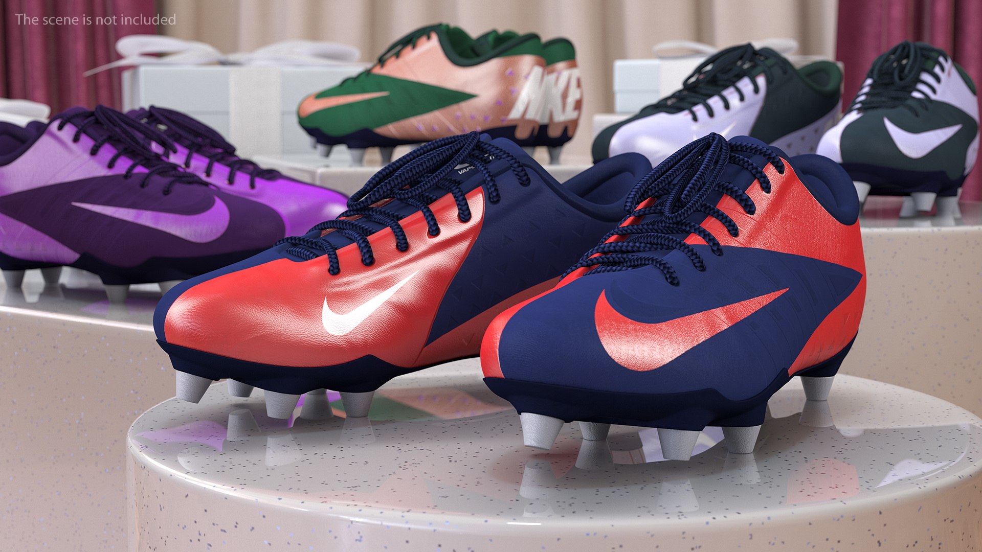 Nike Boots 3D model preview