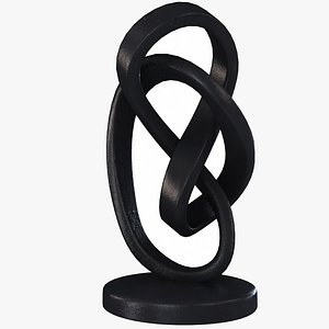 3D Abstract Sculpture 10 model