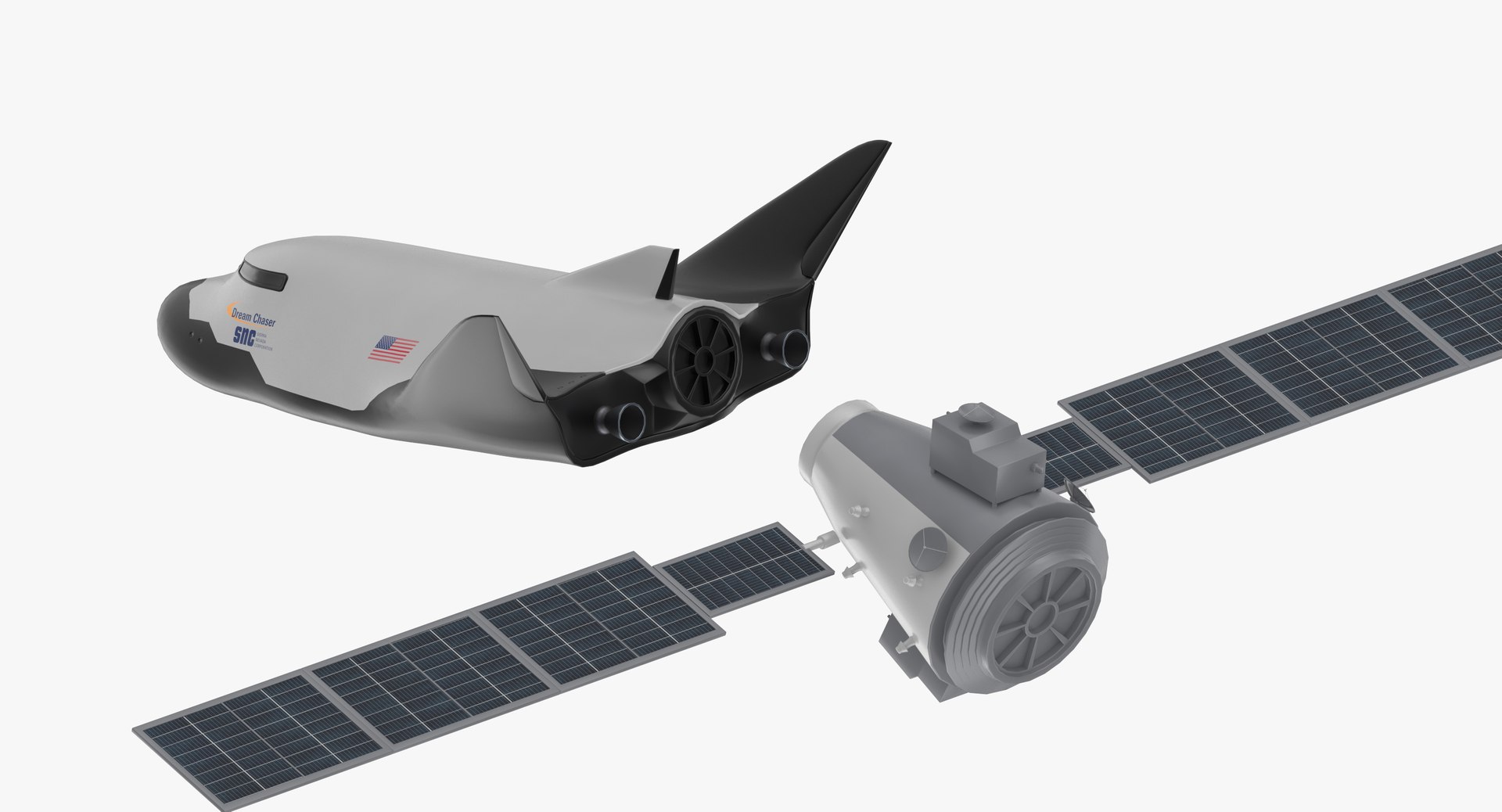 3D Dream Chaser model https://p.turbosquid.com/ts-thumb/cx/mAfGJg/QS/rnd_chaser_09/jpg/1751725142/1920x1080/fit_q87/b10a90139c0b295b75b391bcb4921e2ee59d0899/rnd_chaser_09.jpg